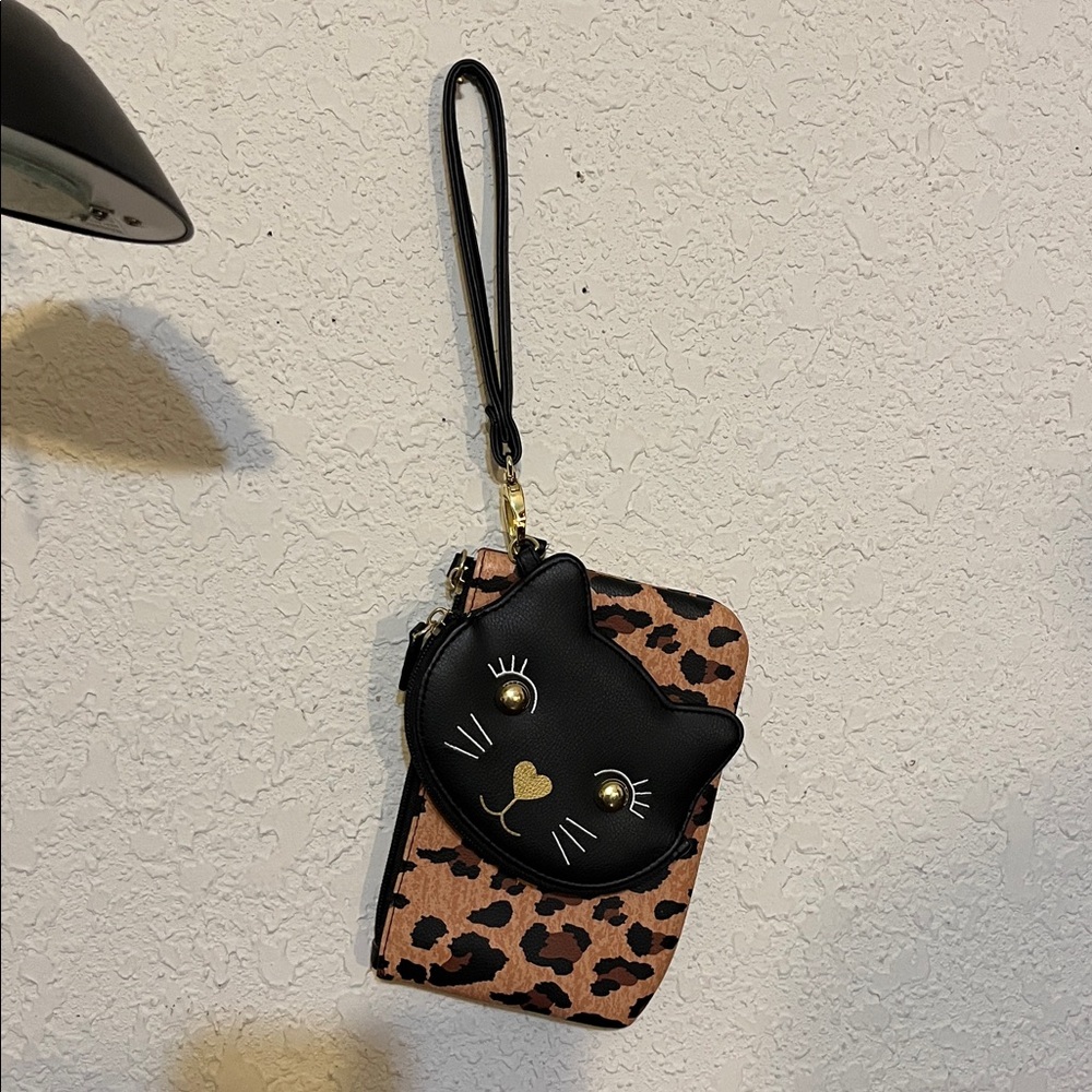 Betsey Johnson Wristlet And Cat Coin Purse - Picture 8 of 8